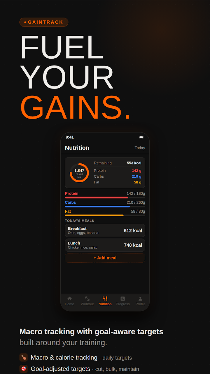 GainTrack screenshot 5